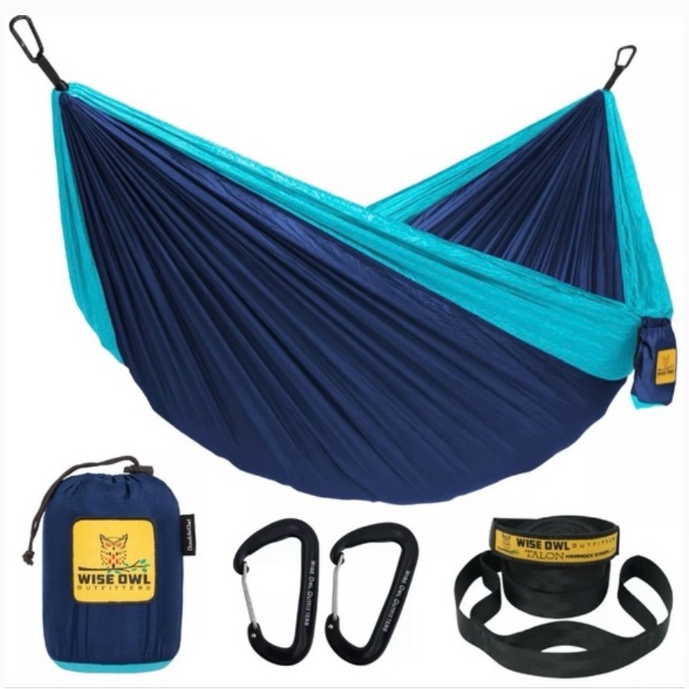 Navy and Teal Hammock